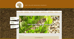 Desktop Screenshot of ftcollinswholesalenursery.com